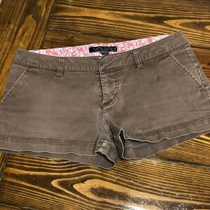 VOLCOM Juniors Brown Shorts Size 5, Cool inside design